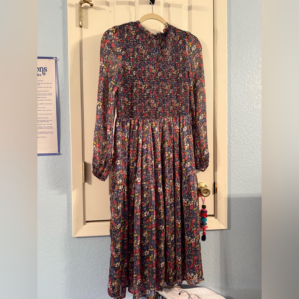 Code Mode Multicolor Floral Dress - Picture 6 of 7